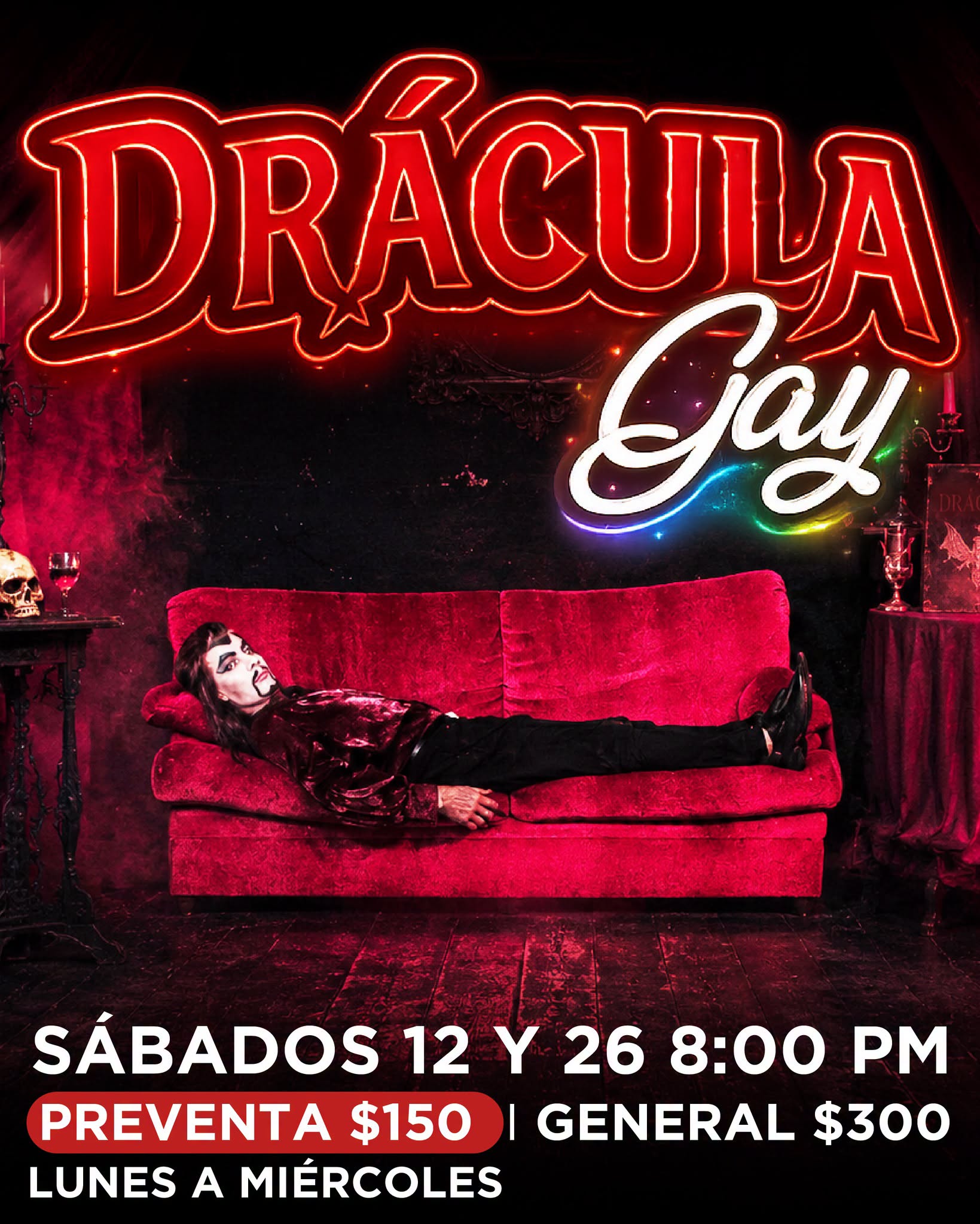 Cartel de Drácula Gay
