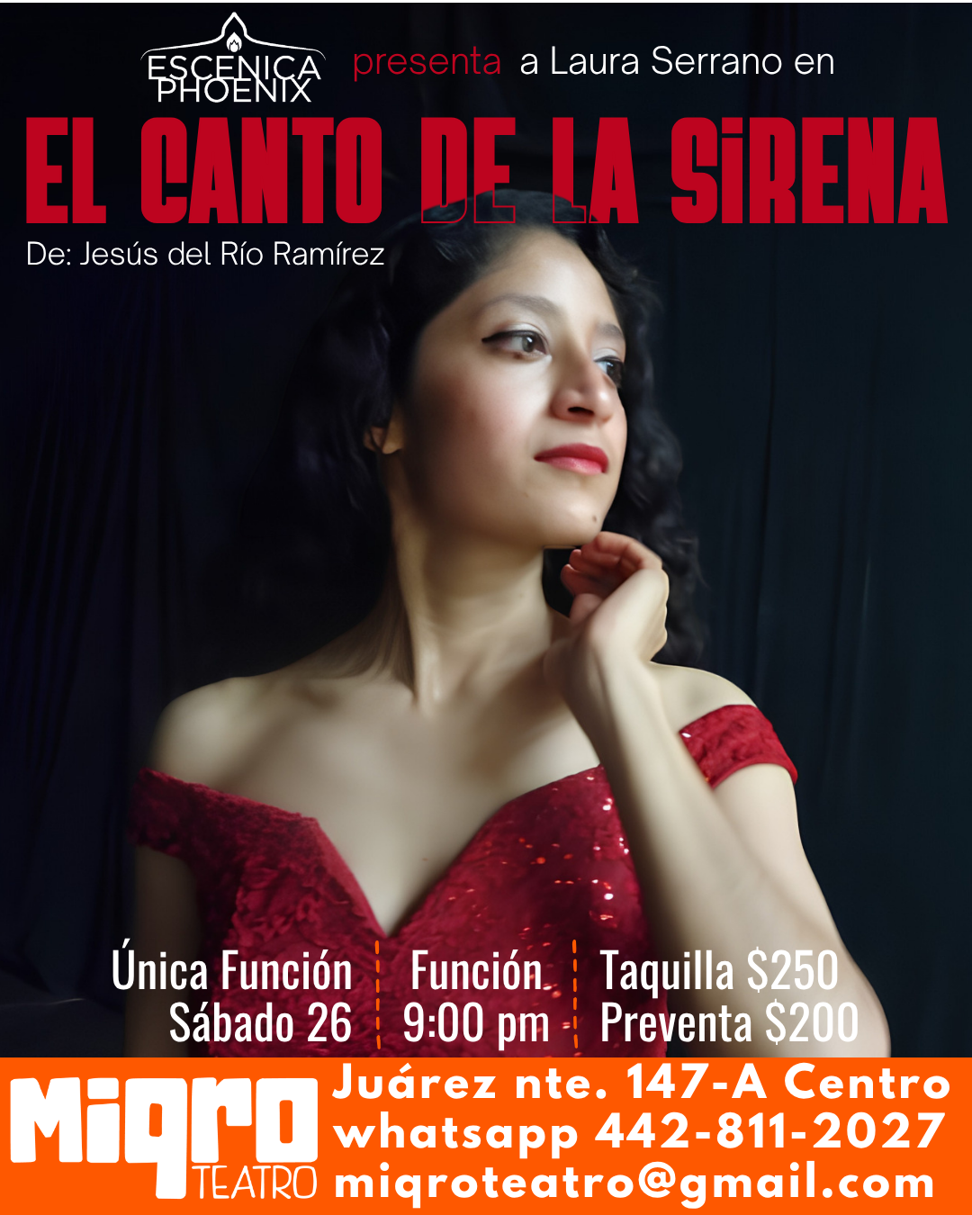 Cartel de El canto de la sirena
