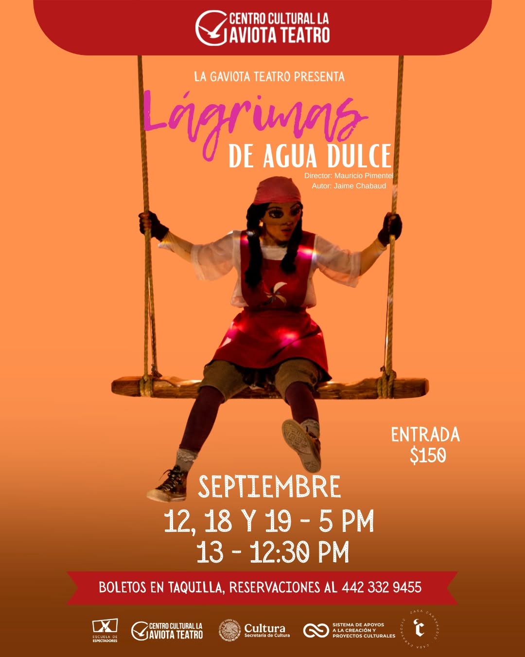 Cartel de Lágrimas de Agua Dulce