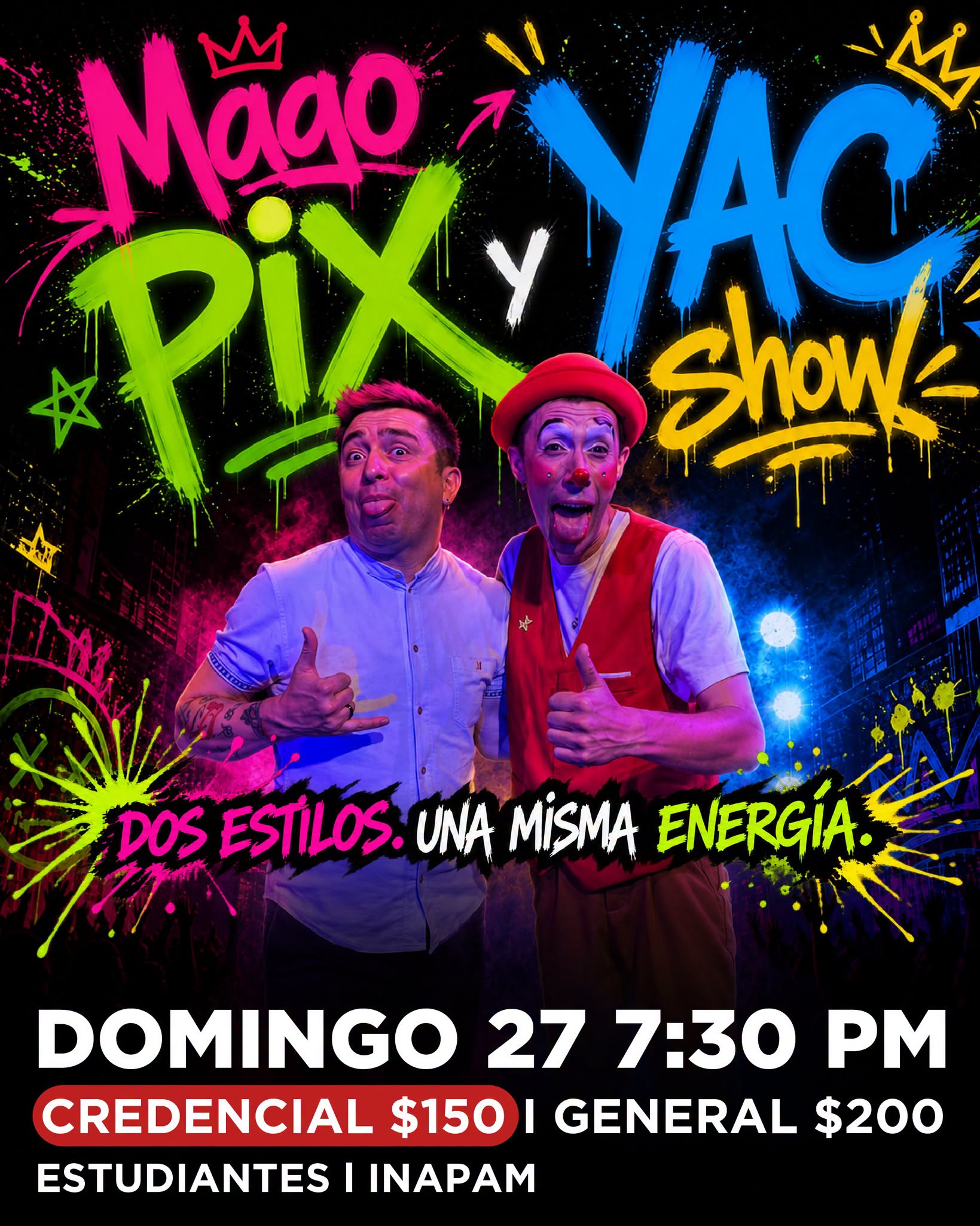 Cartel de Mao Pix Yao Show