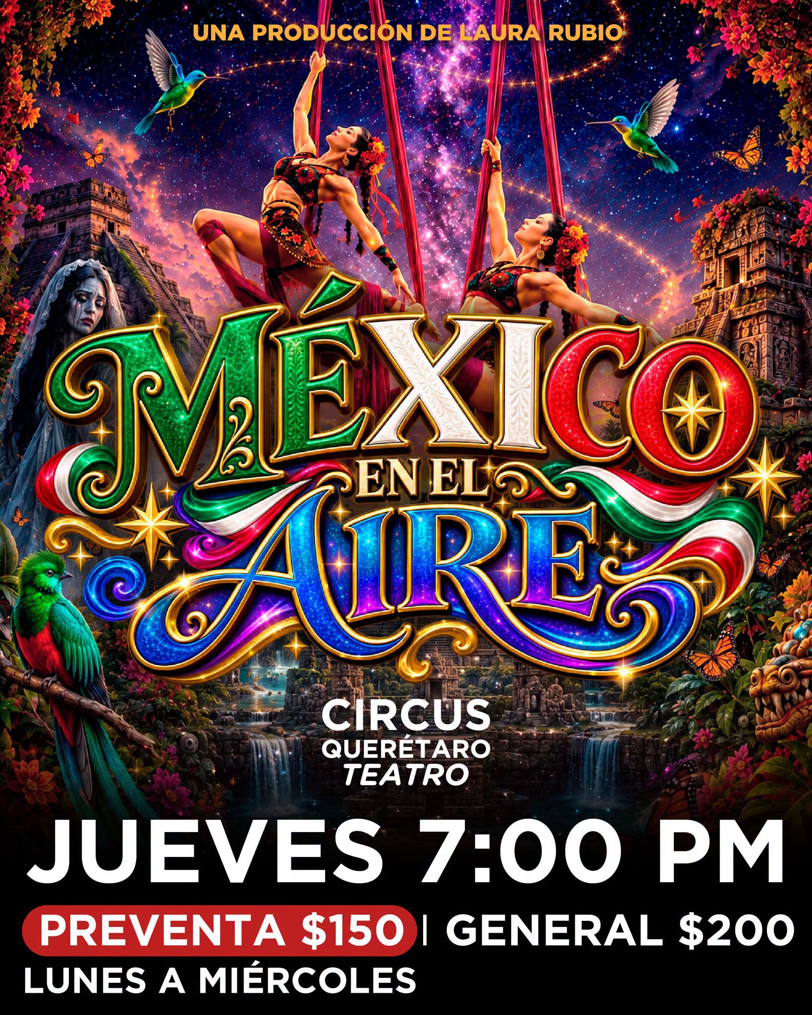 Cartel de México en el aire