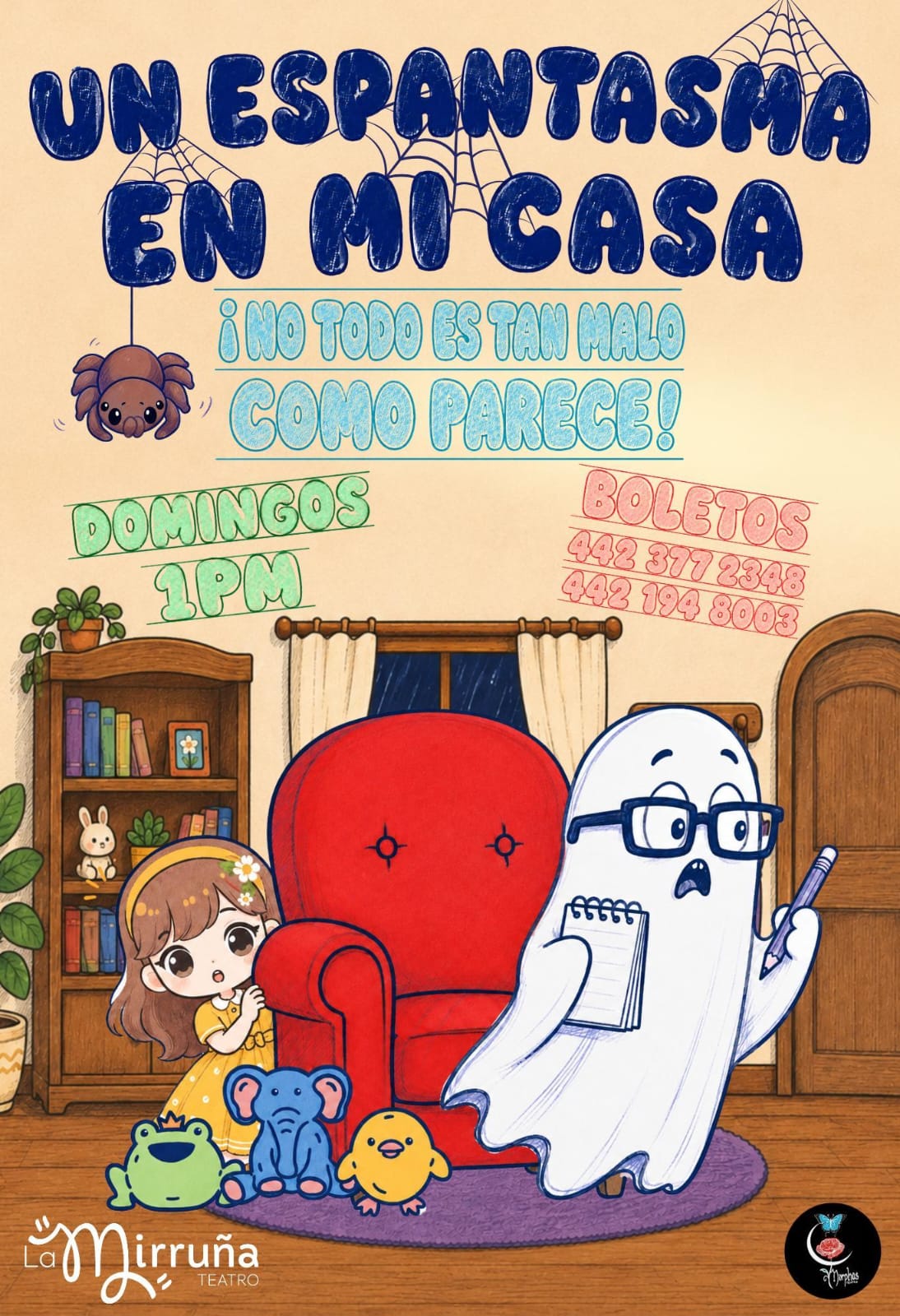 Cartel de Un espantasma en mi casa